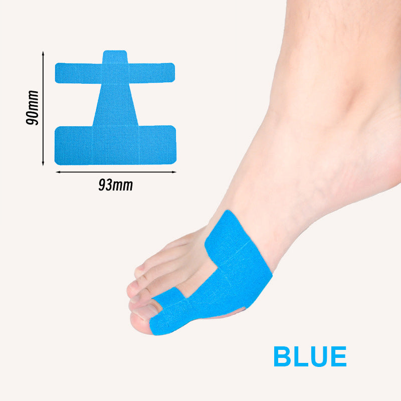 🦶Forhåndskuttet kinesiologitape for hallux valgu