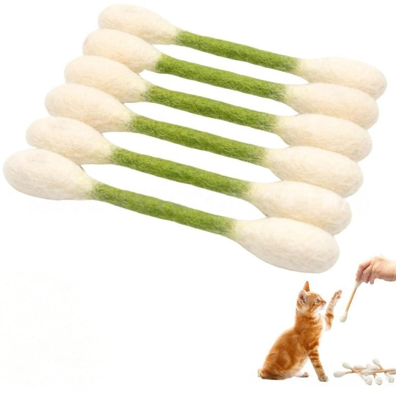 🐾Store 15 cm lange leketøy av bomullspinner med kattemynte – håndlagde, holdbare, trygge og morsomme