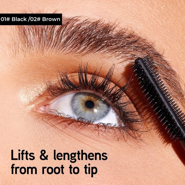 ✨Kjøp 1 få 1 gratis✨Tubing Mascara svart og brun duo for vippesminke