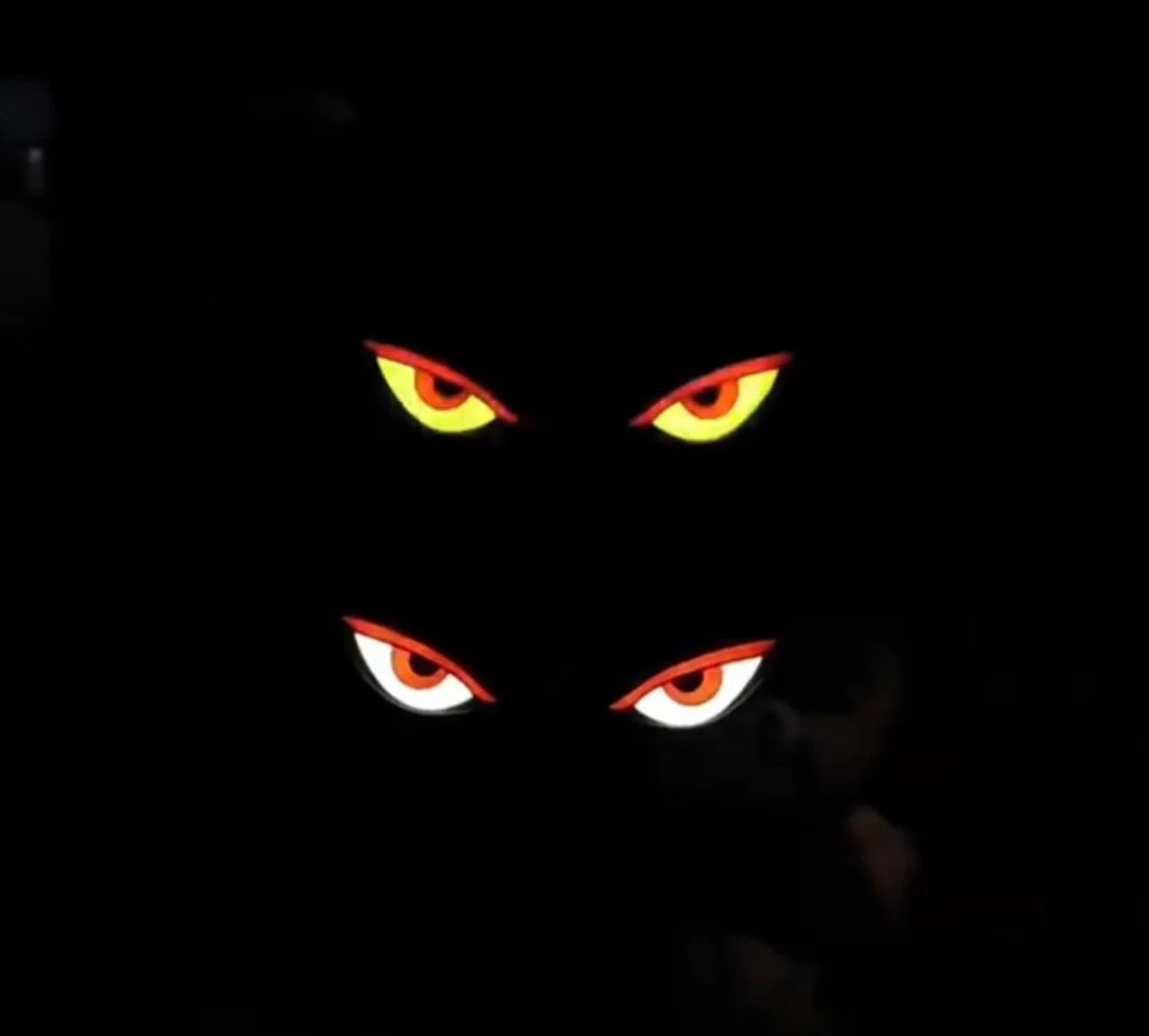 LED-vinduslys «Solar Demon Eye» for biler