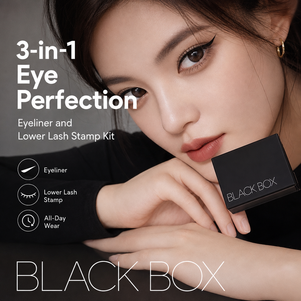 🥳2026 Hotselgende vare🥳💞 Over 50 000 solgte enheter! 💄✨ 50 % rabatt! 3-i-1 stempelsett med eyeliner og nedre mascara – Perfekt eyeliner og mascara på sekunder. Vannfast og flekkfri. Du trenger ikke en stødig hånd! 👁️🖌️