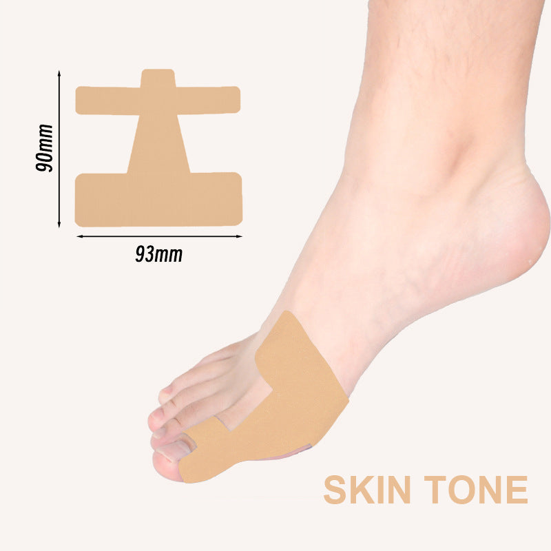🦶Forhåndskuttet kinesiologitape for hallux valgu