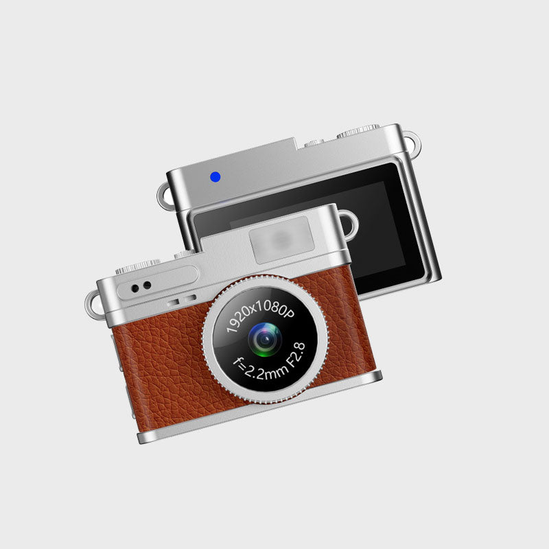 📸✨ Retro-minikamera – Kompakt smykkekamera i vintage-design for skarpe, spontane minnebilder! ✨🎞️