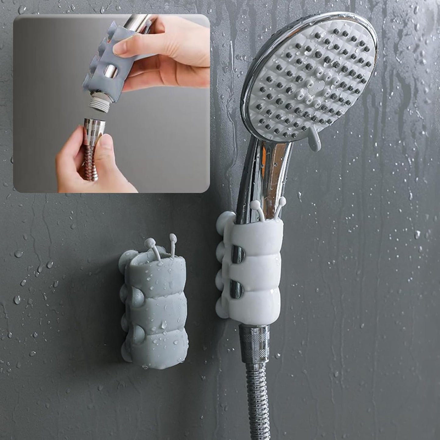 🚿Silikonisuihkupään pidike