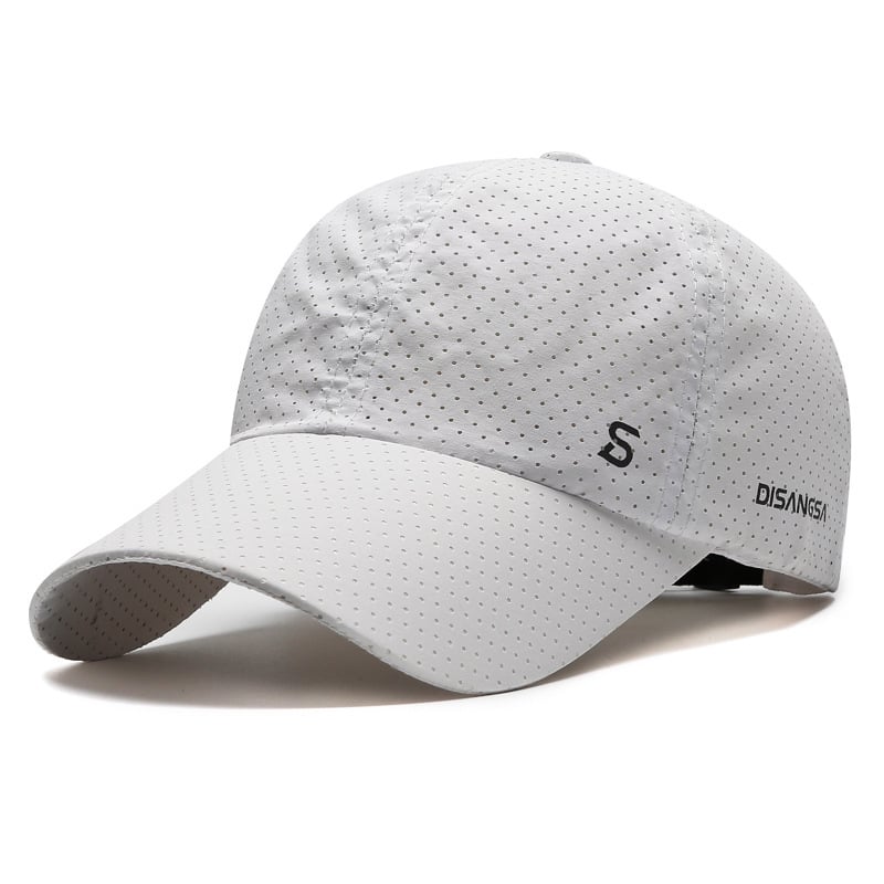 Hurtigtørkende UV-beskyttende baseballcaps – pustende justerbar unisex-hatt