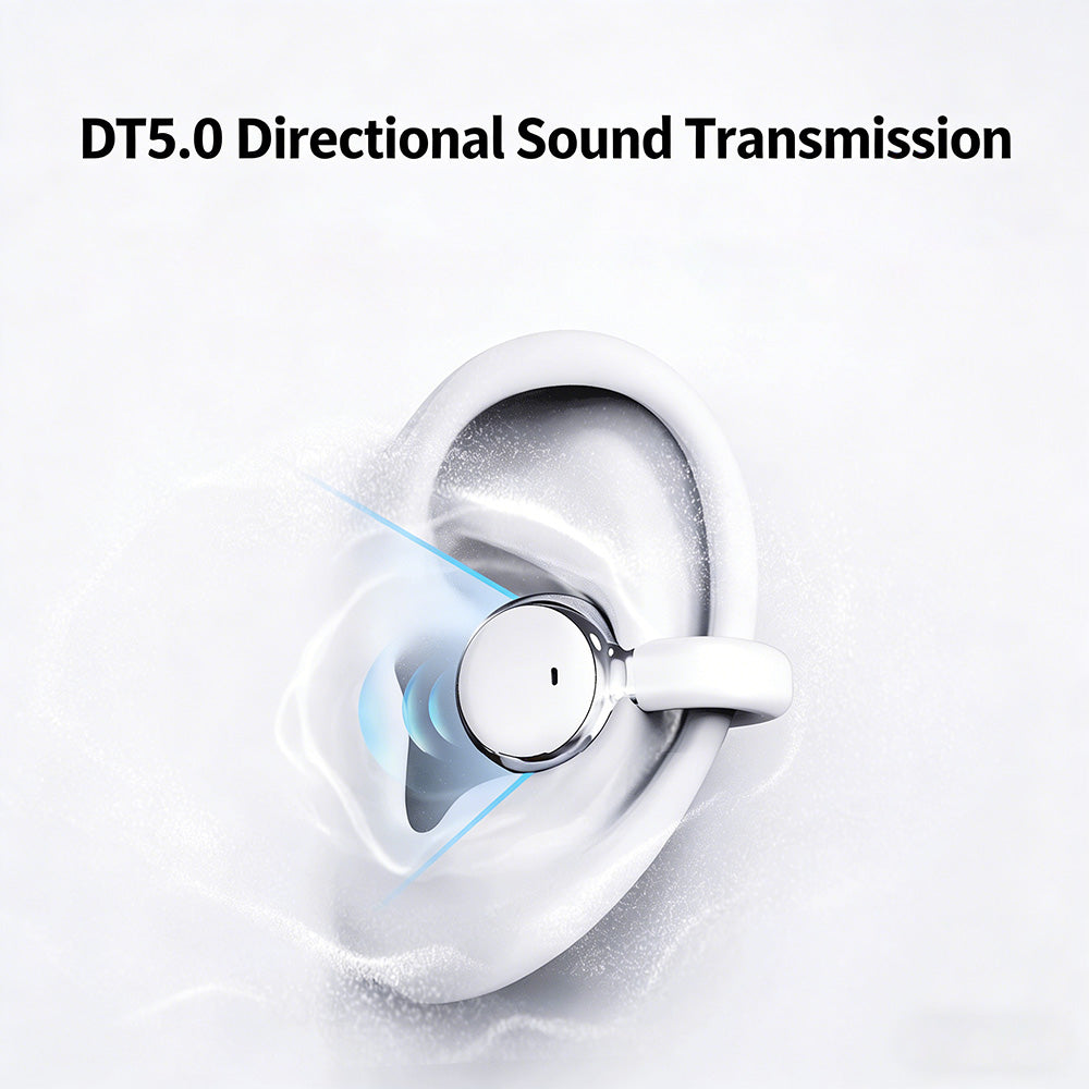 🎧 2-i-1 trådløse Bluetooth-ørepropper med ørekroker og ørepropper | 30 timers spilletid