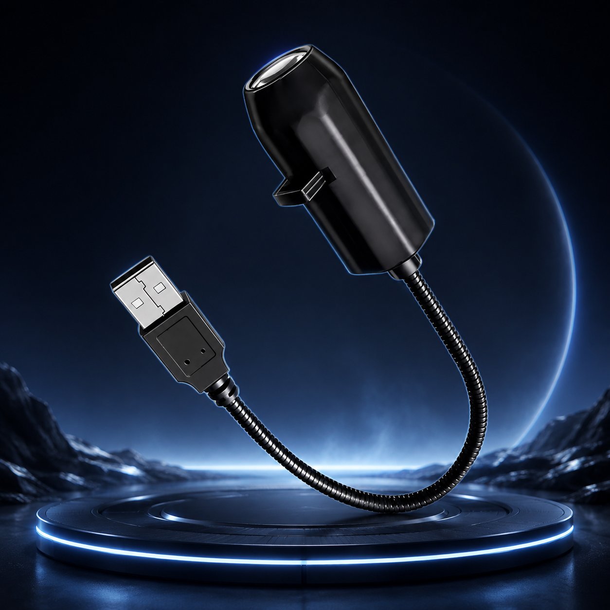 ✨Plug-and-play HD-stjernehimmelprojektor. 10 galakse-sommerfugl- og havmotiver