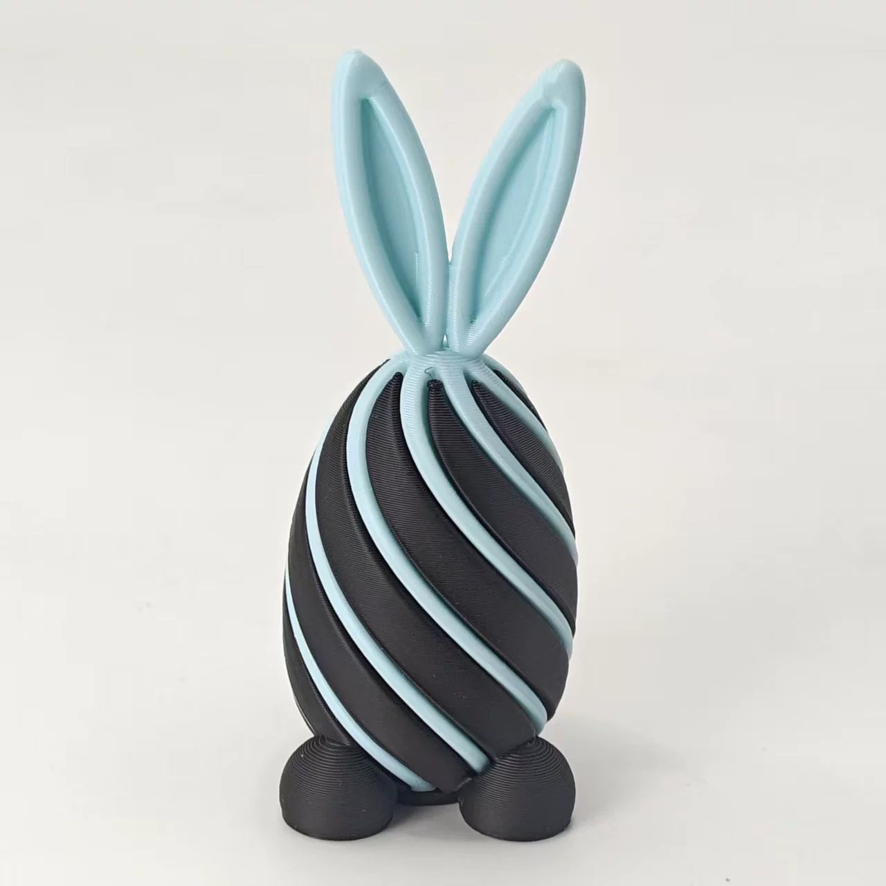 🐰🌈Påskespiralhareleke – Den spinner og vrir seg, og kan til og med lindre stress.