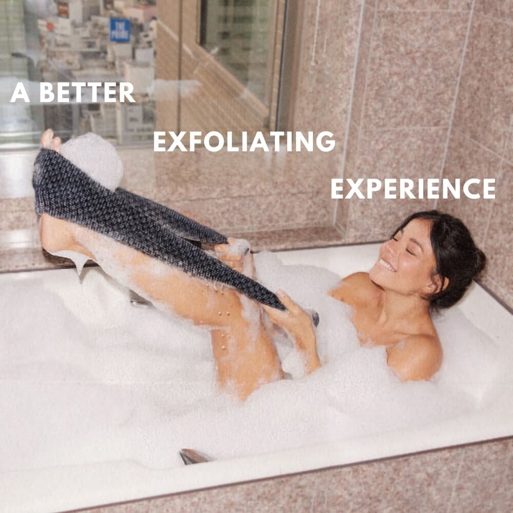 🎁Siste dag: Kjøp 1, få 2 gratis🔥🧼Eksfolierende antibakterielt dusjhåndkle🚿