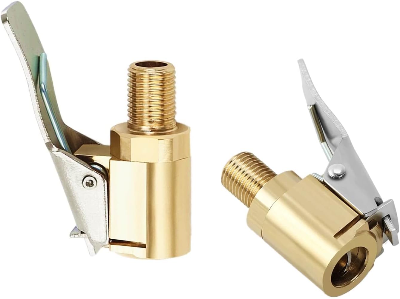 🔥Siste dag med 49 % rabatt🔥 – 2-pakning med 8 mm luftchuck for dekk med klipsadapter