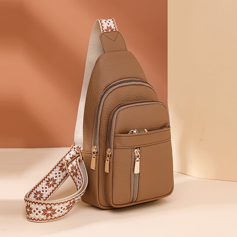 🔥🎒 Stilig crossbody-veske til dame