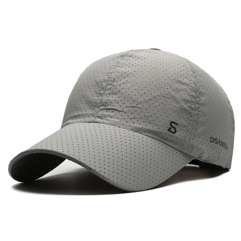 Hurtigtørkende UV-beskyttende baseballcaps – pustende justerbar unisex-hatt