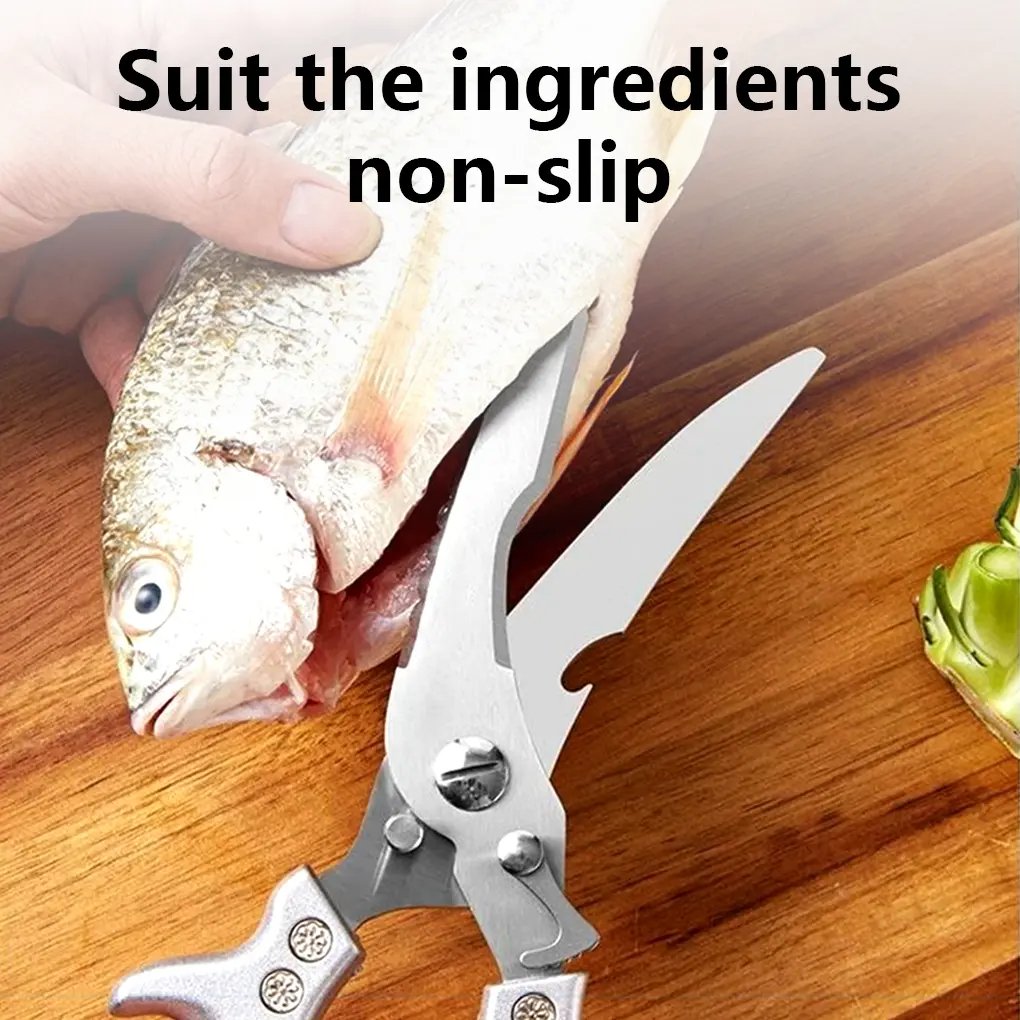 🔥Hot Selling🔥🔪Profesjonell kraftig kjøkkensaks med sikkerhetslås