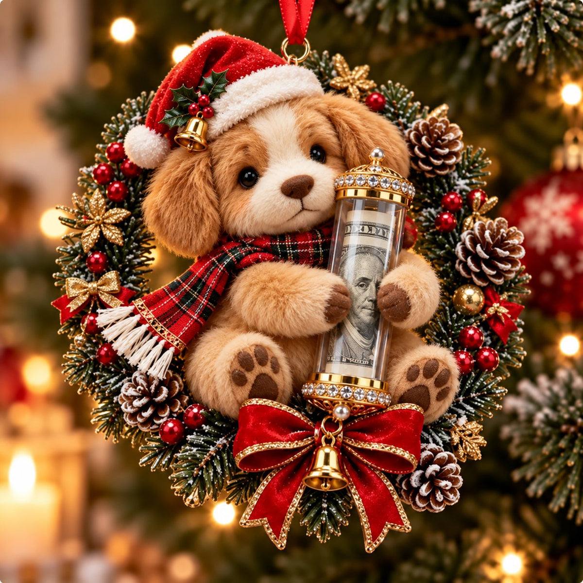 🎄 💵 En julepynt til en pengegave – ✨en genial måte å gi penger på i høytiden