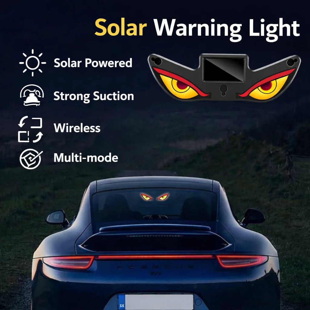 LED-vinduslys «Solar Demon Eye» for biler