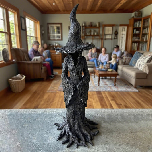 🧙‍♀️Väktare av ditt hem | Den förtrollade häxstatyn