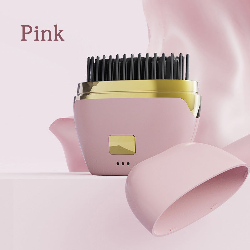 💇‍♀️Bærbar mini-ion-rettetangkam –💇 Skaper en voluminøs frisyre på bare 3 minutter