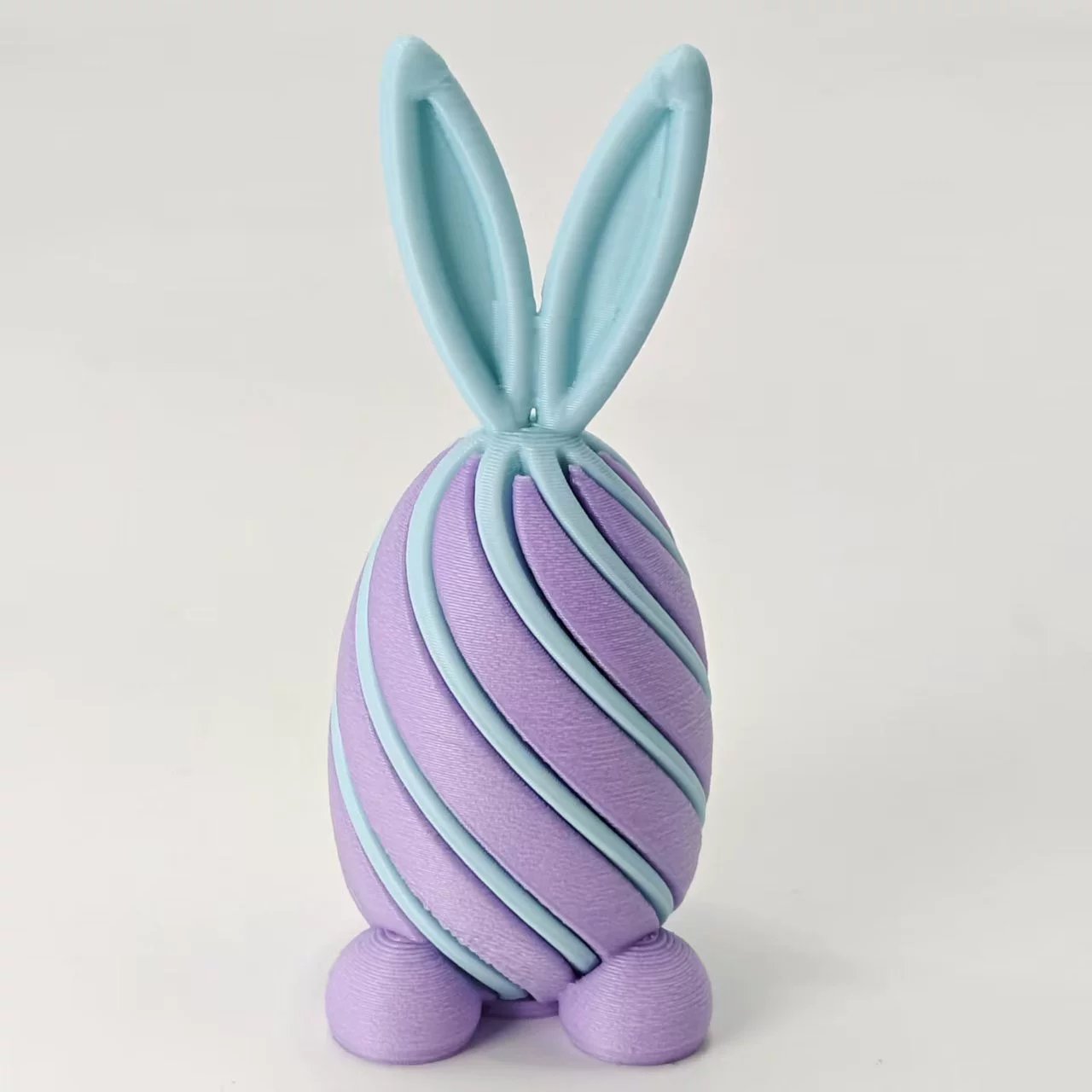 🐰🌈Påskespiralhareleke – Den spinner og vrir seg, og kan til og med lindre stress.