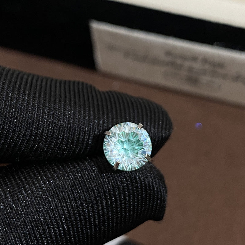 🌈Øredobber i zirkonium-titanstål med fyrverkerilignende fargeskifte – komfortable å ha på seg💫