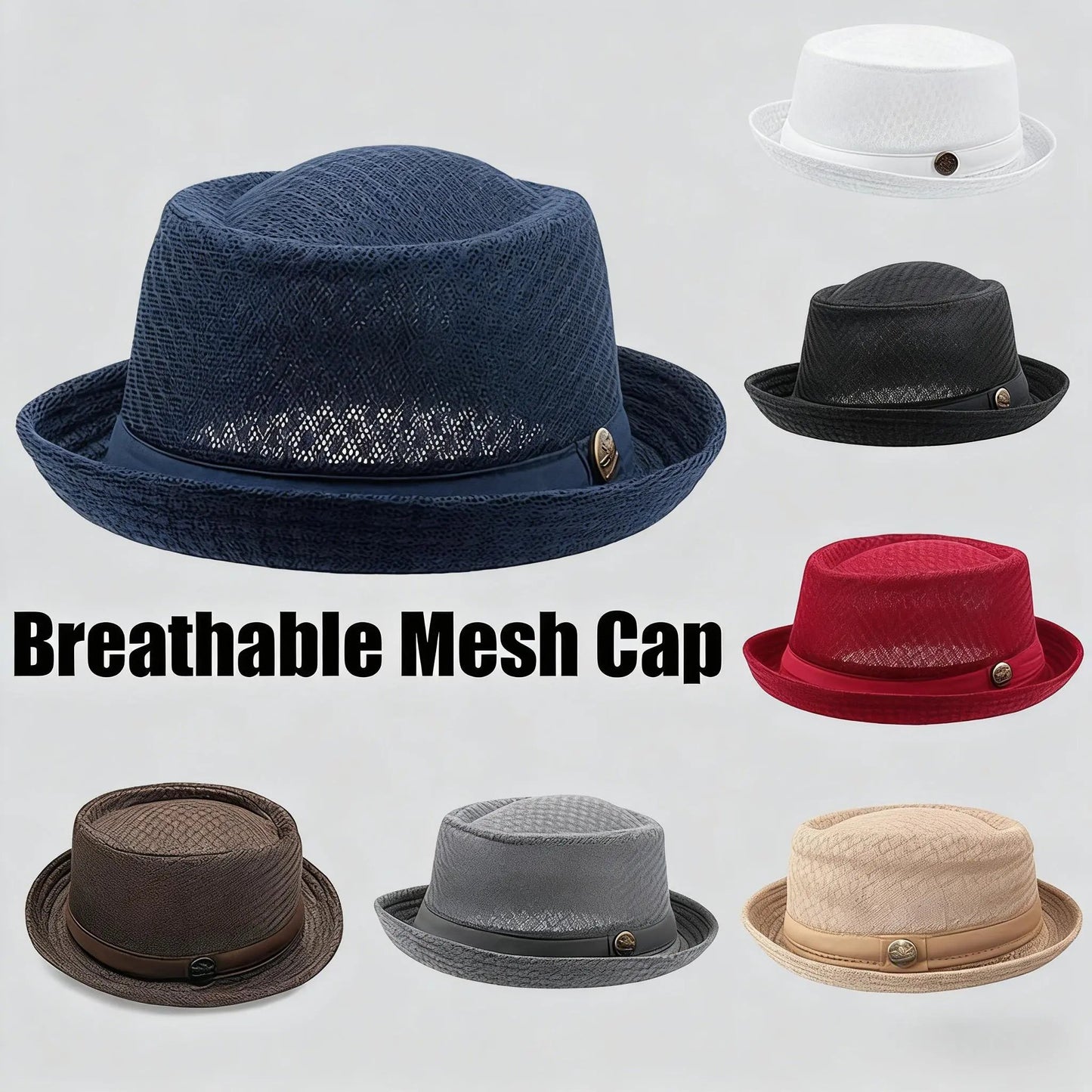 🔥 Siste dag: 49 % rabatt - 🎩 Unisex pustende nettinghatt