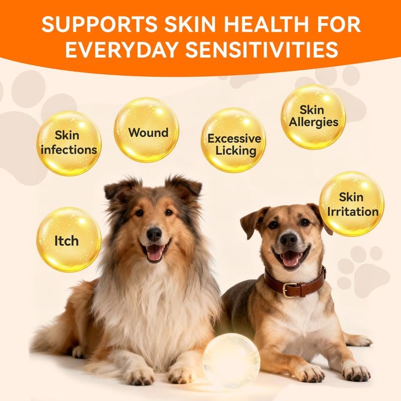 🐶Kløelindrende spray 💖 Veterinæranbefalt hudlindrende kvantesølvspray for hunder og katter