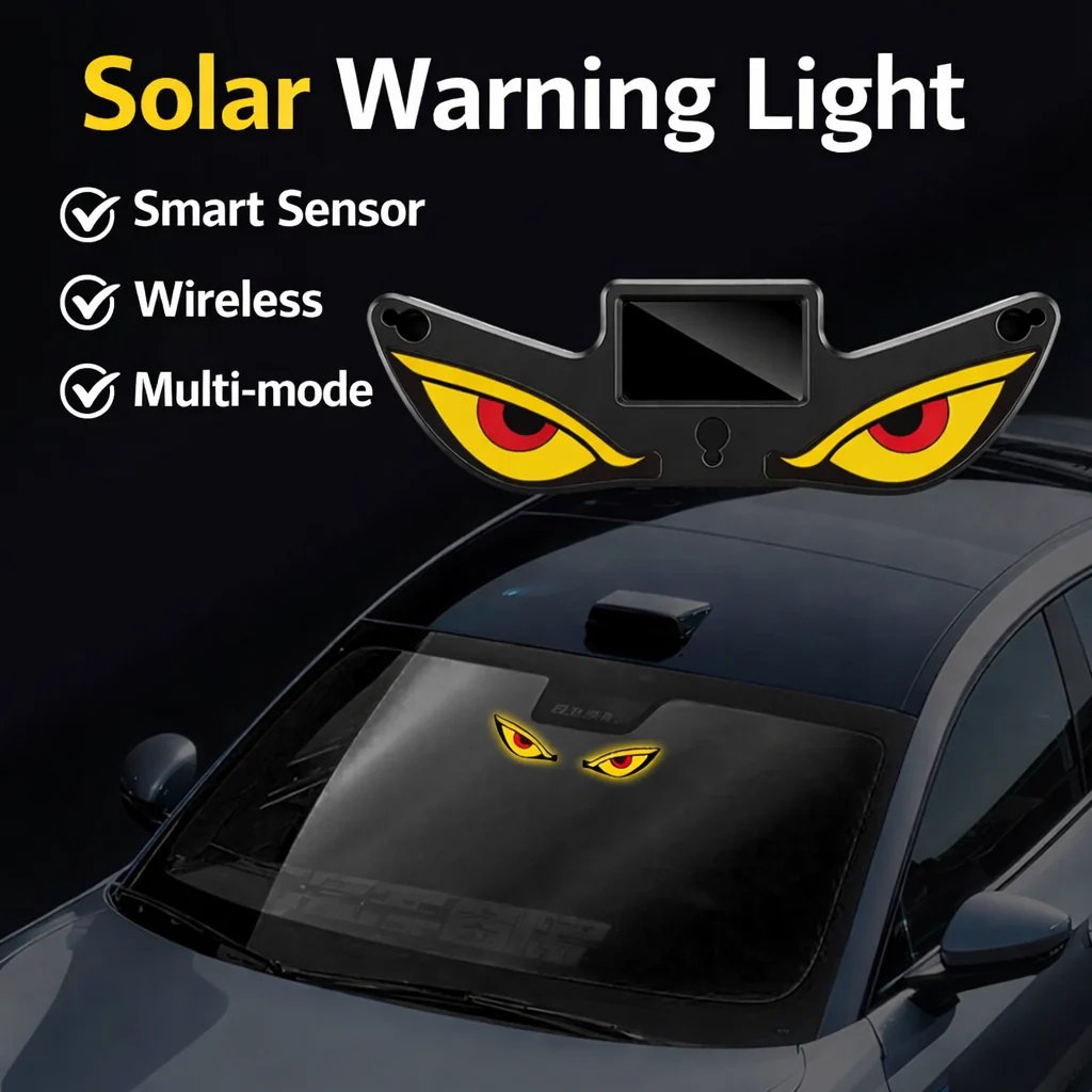 LED-vinduslys «Solar Demon Eye» for biler