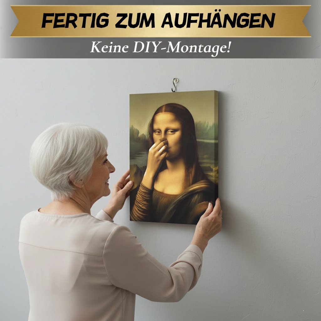 🧻Ta det med ro! Mona Lisa-dekorasjon – lekende kunst til din koselige hjørne😂