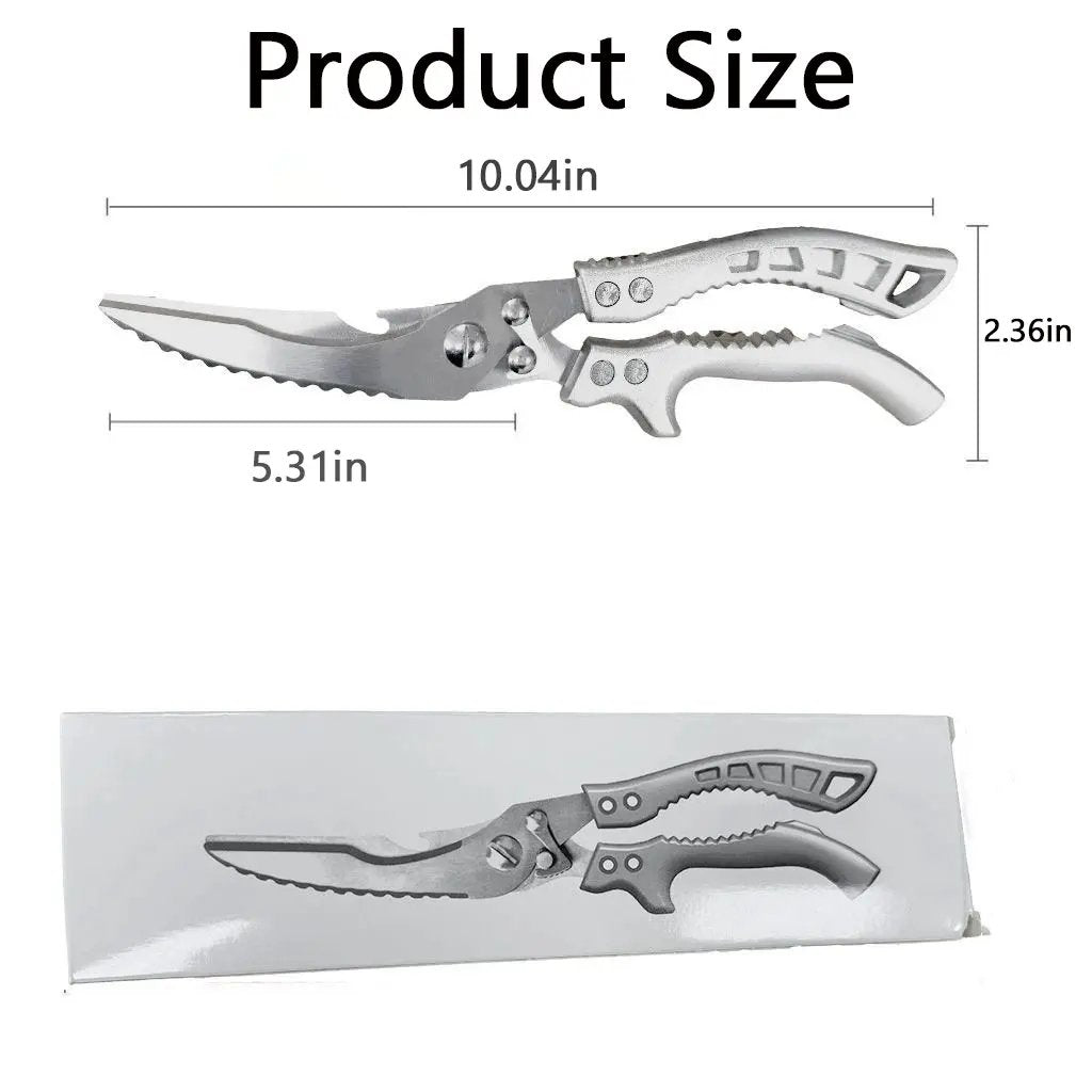 🔥Hot Selling🔥🔪Profesjonell kraftig kjøkkensaks med sikkerhetslås