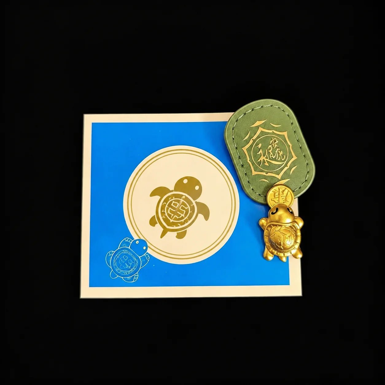 🐢2026 Gullskilpadde-amulett – Biter seg fast i lykken🍀og slipper aldri taket!