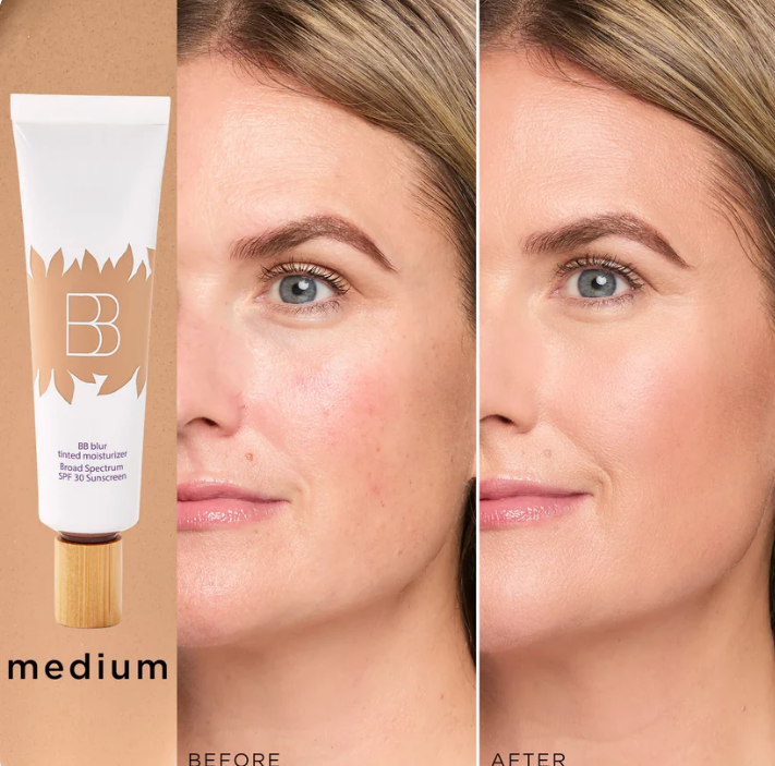 💖Kjøp 1 få 1 gratis💧BB Blur Tinted Moisturizer SPF 30 – Gir huden din umiddelbart lysere, fukter og glatter ut den