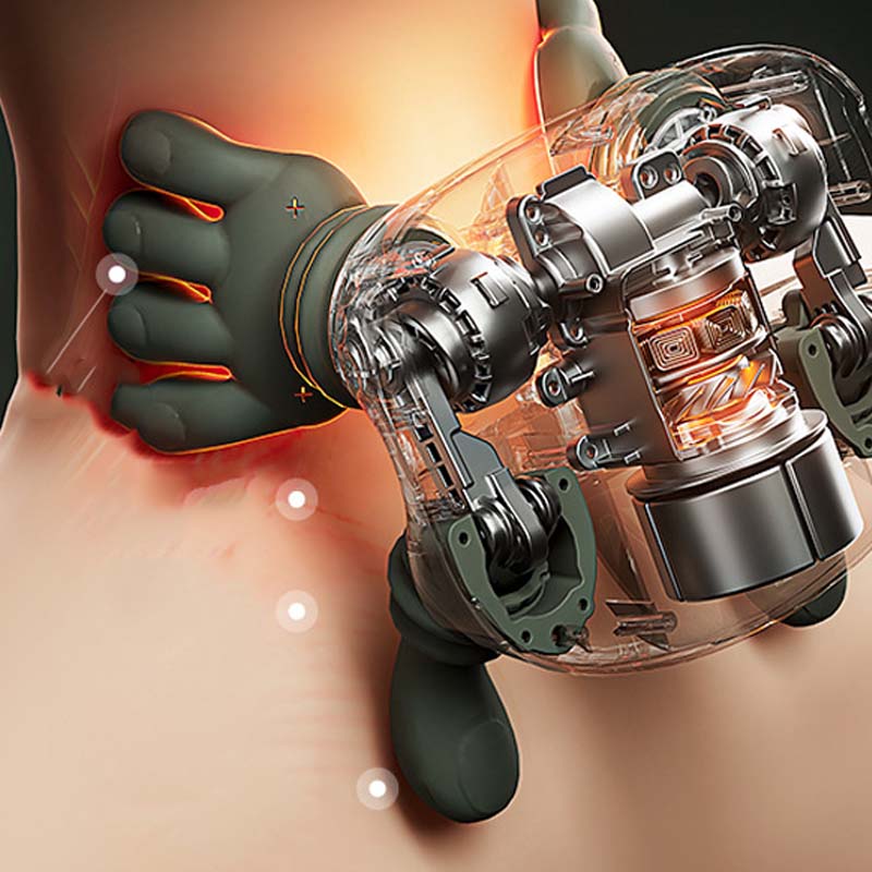🔥 50% rabatt ⏳ Halsmassasjepude – med varmebehandling, lindre hals smerter og spenning 🎁✨