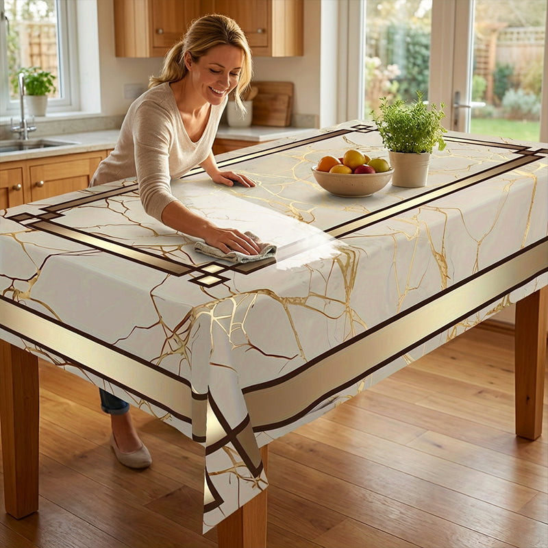 ⏳Tidsbegrenset tilbud: 50 % rabatt⏰Vanntett lerret, marmormønster