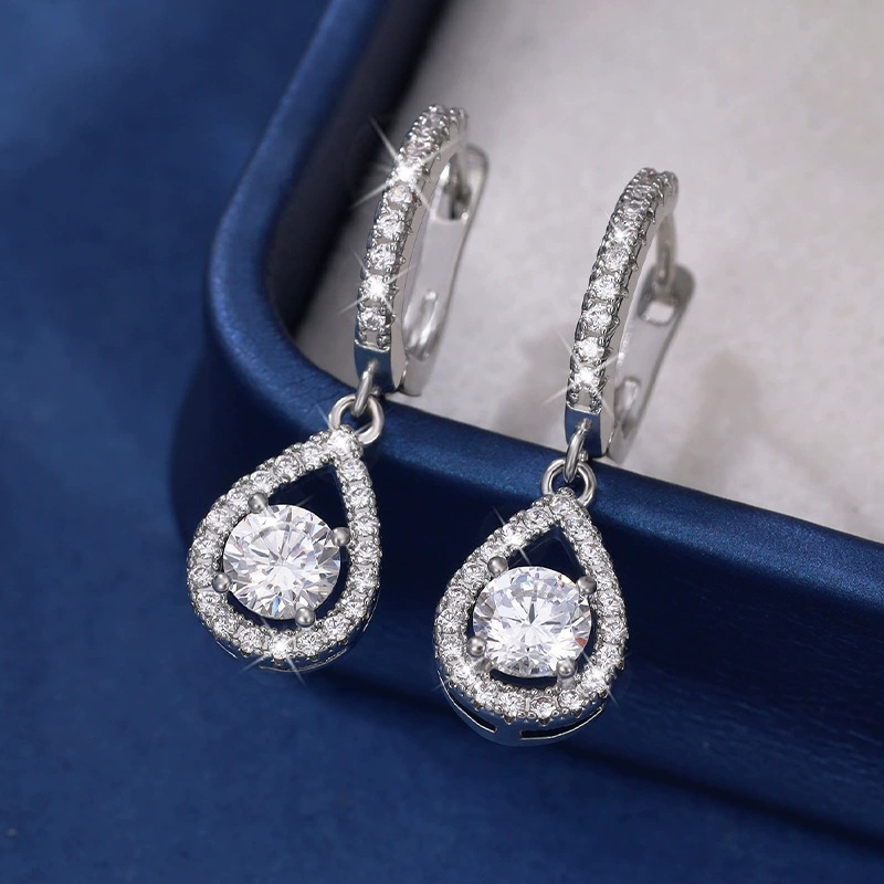 🥳2026 VARMT SALG🥳💞50 000+ SOLGT!💥50 % RABATT! 🔥Elegante dråpeformede øredobber