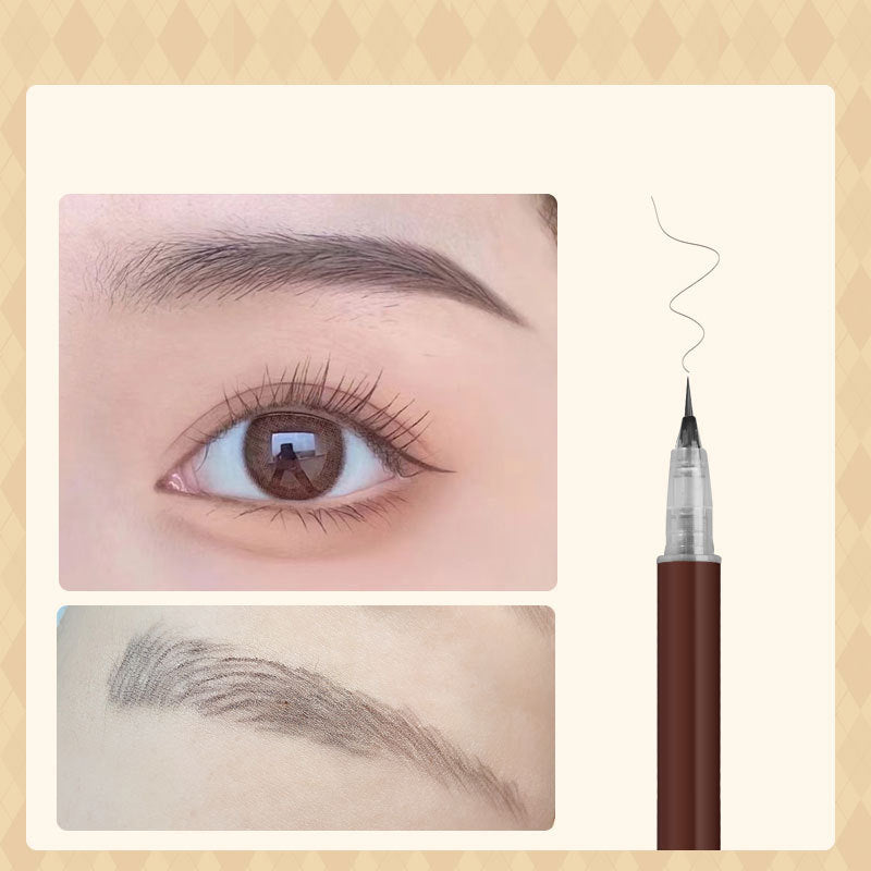 ✨ Kjøp 1 få 1 gratis💖 Vannfast flytende eyeliner, presis tupp – flekkfri, fin tupp, langvarig farge, skaper et perfekt sminkeutseende👁️
