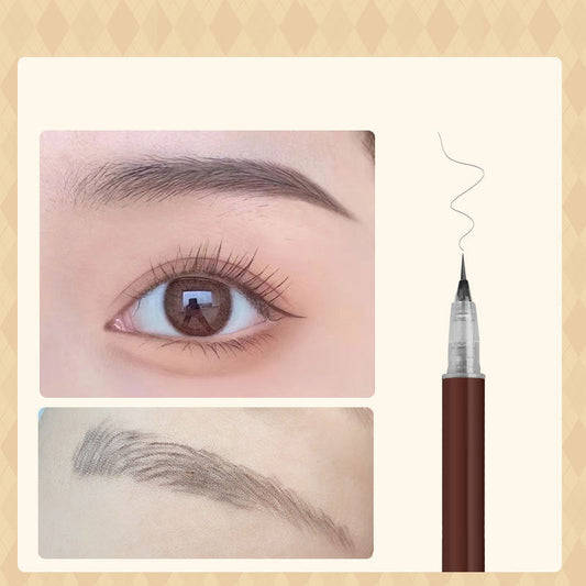 ✨ Kjøp 1 få 1 gratis💖 Vannfast flytende eyeliner, presis tupp – flekkfri, fin tupp, langvarig farge, skaper et perfekt sminkeutseende👁️