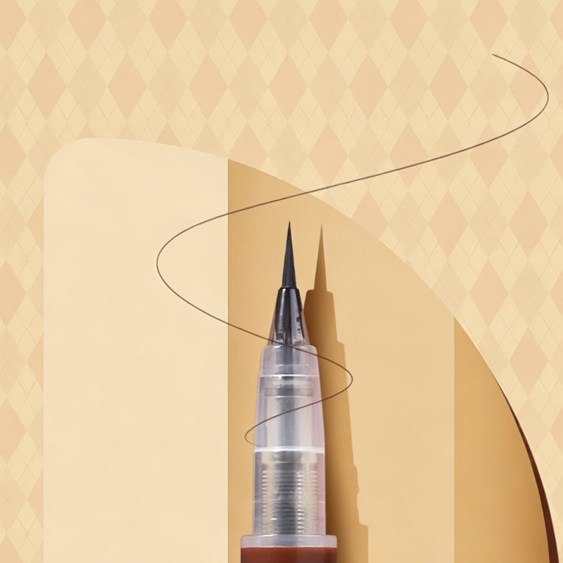 ✨ Kjøp 1 få 1 gratis💖 Vannfast flytende eyeliner, presis tupp – flekkfri, fin tupp, langvarig farge, skaper et perfekt sminkeutseende👁️
