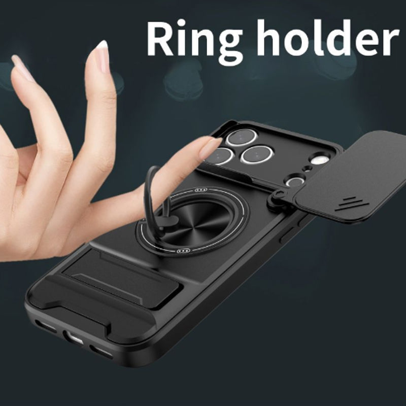 🛡️📱4-i-1-beskyttelsesetui med kameraskyvedeksel