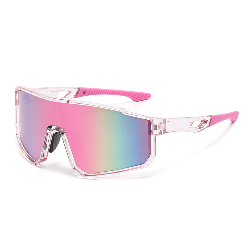 🕶️ Polariserte sportssolbriller for menn og kvinner – UV400 og fargerike speilglass 🏃