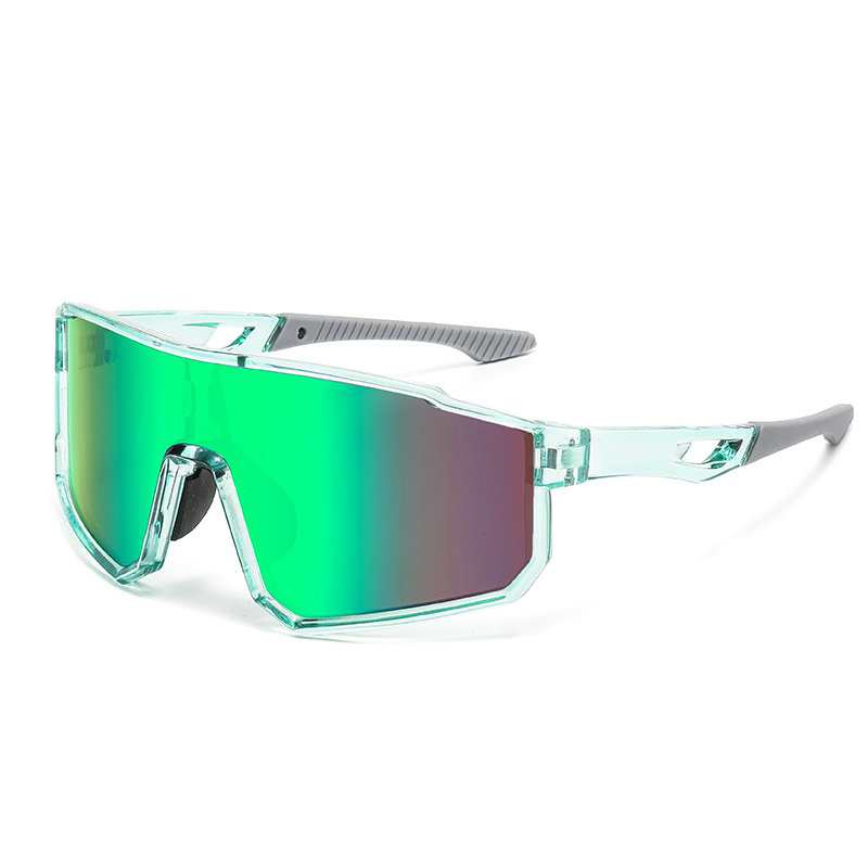 🕶️ Polariserte sportssolbriller for menn og kvinner – UV400 og fargerike speilglass 🏃