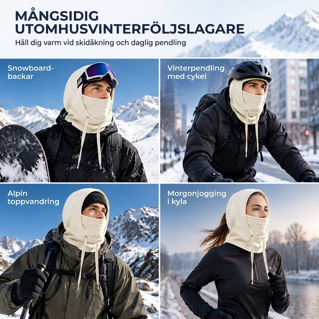 🥶Varm vinterbalaklava for utendørs skikjørin
